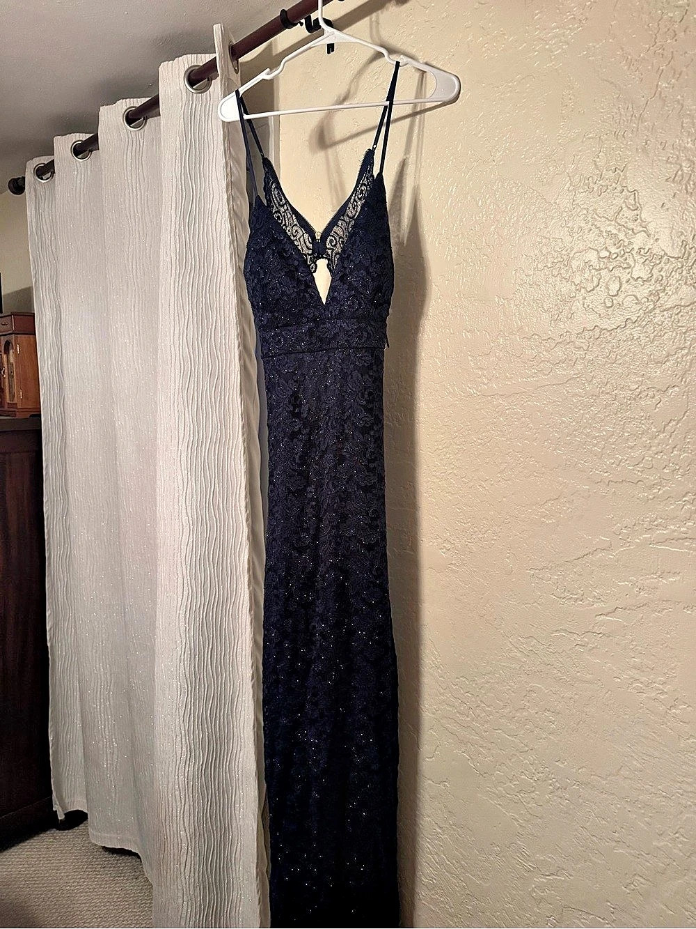 Imperial Soul Women's Maxi Dress in Black Size Large